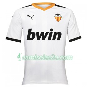 Camisolas de Futebol Valencia Equipamento Principal 2019/20 Manga Curta